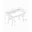 Bureau d'ordinateur, bureau personnel, ordinateur portable, tablettes de rangement, L 48 po, travail, stratifié naturel, métal blanc, contemporain, moderne-1610370826-1610370821