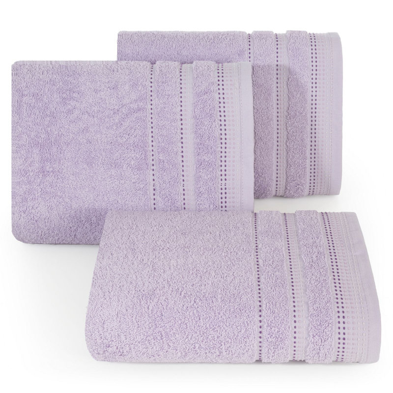 Hostnick Midweight Jacquard Hand Towel, Bright Purple