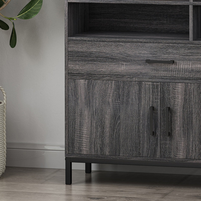 Stellarose Bookcase, Black
