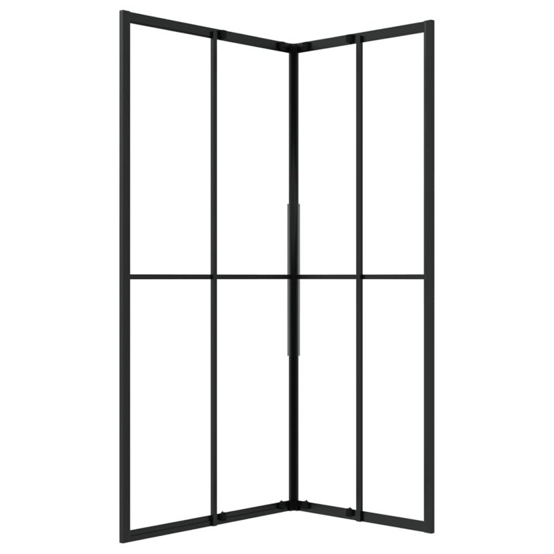 Cabine de douche Vidaxl ESG 35,4 po x 27,6 po x 70,9 po