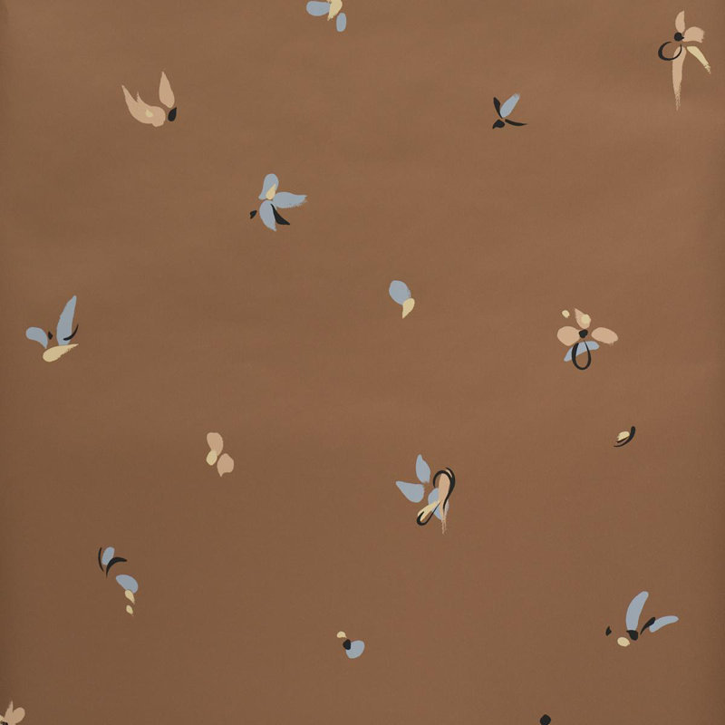 Papier peint Schumacher X Backdrop La Belle, Doré