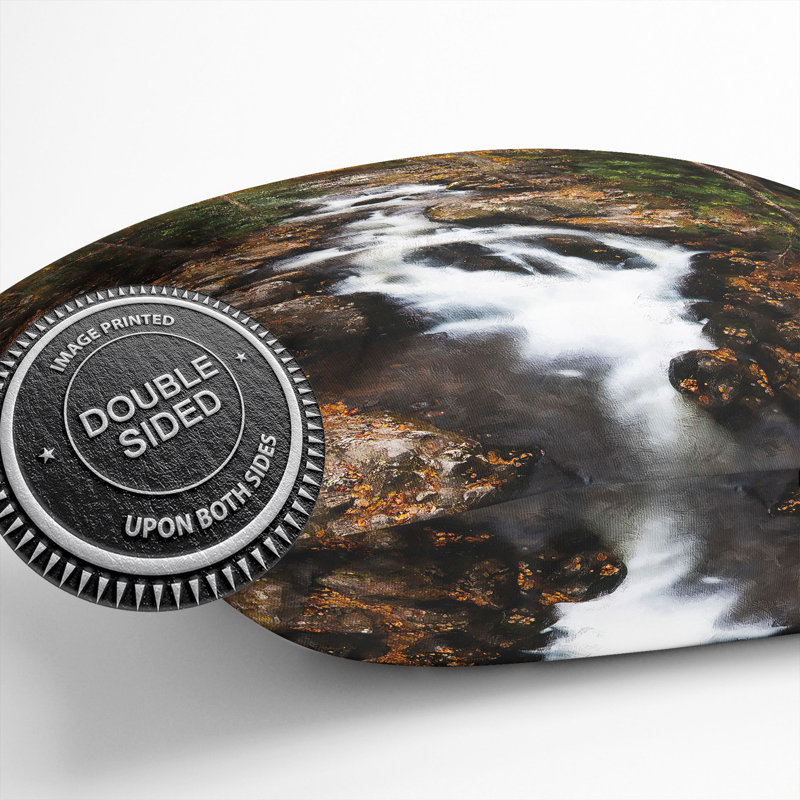 Woodland Stream Cushion with Filling, 40cm H x 40cm W x 15cm D