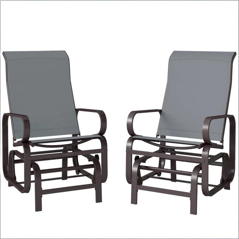 Chaise longue confortable, Gris, Noir