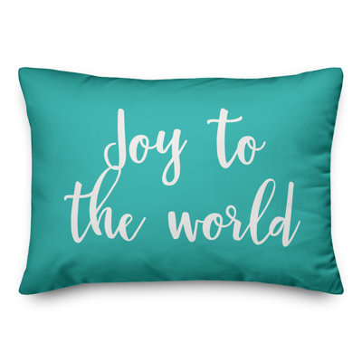 Coussin Joy to the World