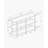 Accent Table, Console, Entryway, Narrow, Sofa, White Marble Look Laminate, Black Metal-63060663