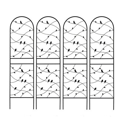 4 Pack Metal Garden Trellis