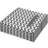 Sorbus 6 Pack 11" Foldable Fabric Storage Cube Bins with Handles in Grey Chevron-1040245254