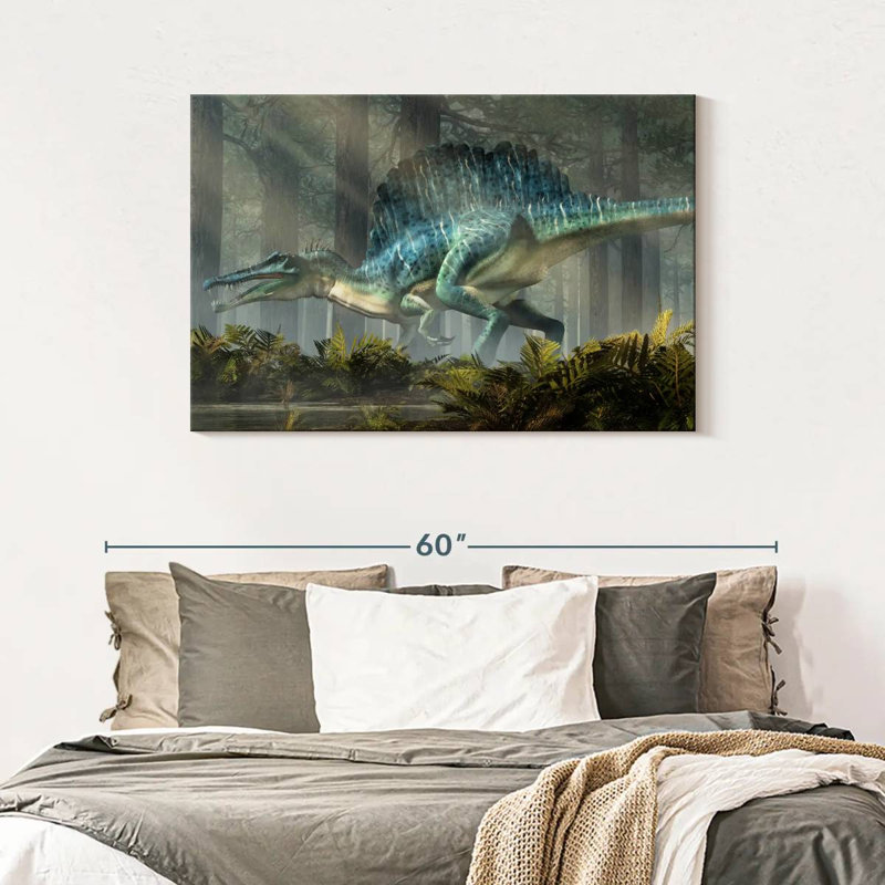 Crowle Panoramic Spinosaurus, 30" H x 45" W