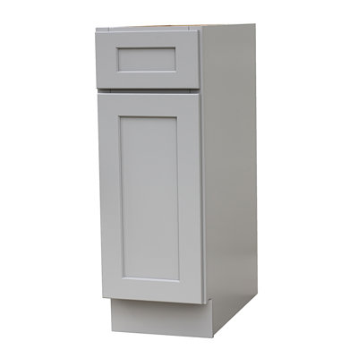 Hallatrow Gray Shaker Base Cabinet