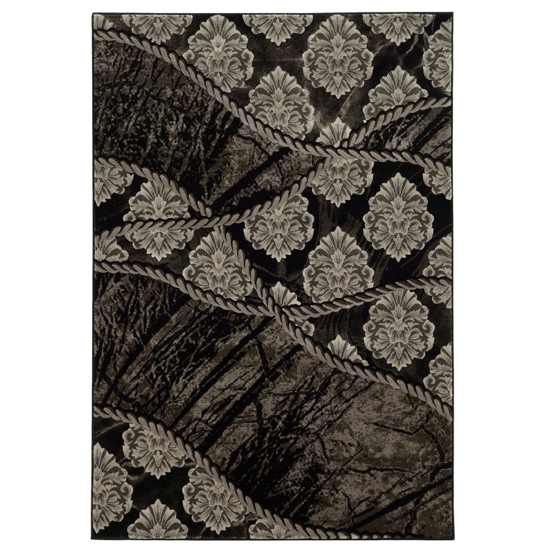 Abstract Indoor Rug, Rectangle 5' x 7'6"
