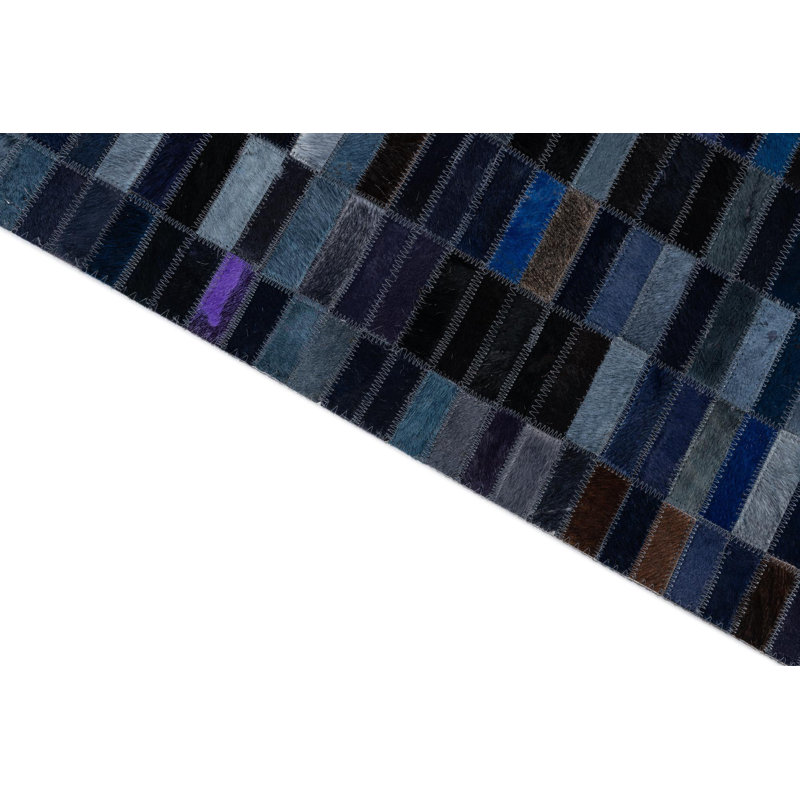 Tapis bleu foncé Orlowski