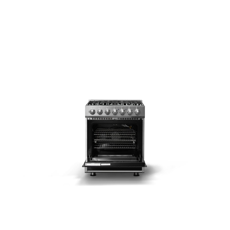 3 Series 30" Self-Cleaning Gas Range, Onyx, Liquid Propane, Gas