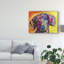 « tilt teckel love », reproduction d’impression sur toile tendue-448212836