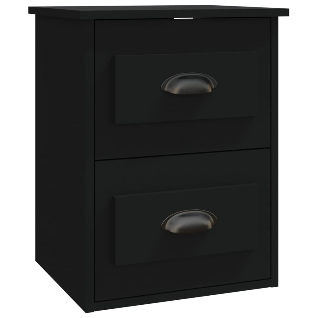 ClassicLiving Wall-Mounted Bedside Cabinet 41.5X36x53cm