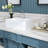 MEJE 12.5'' White Ceramic Rectangular Bathroom Sink