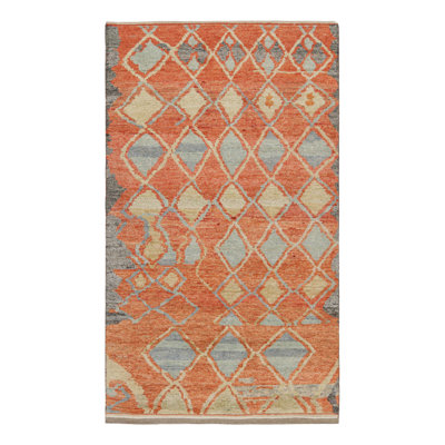 Hand Knotted Wool Rug