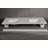  61" X 22" Rectangular Quartz Double Bathroom Vanity Top in White with Ceramic Undermount Basin with 4" Backsplash