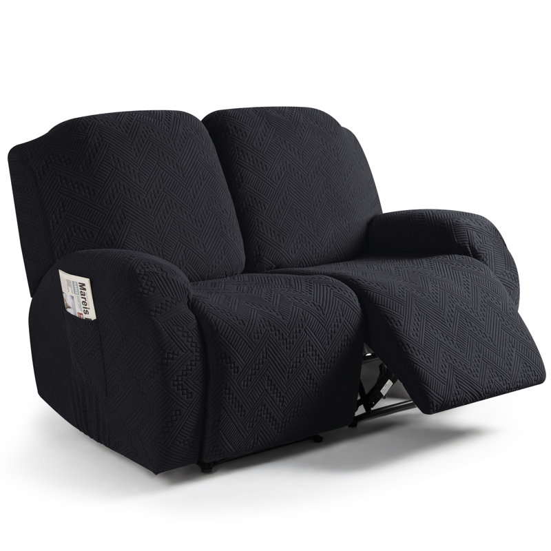 Causeuse inclinable Harriet 2 pièces Harriet, Noir