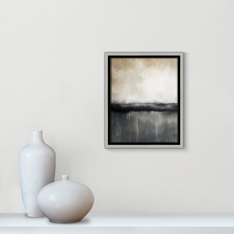 Dorota Sunset by Kimberly Allen Print, Picture Framed Canvas, 61.5" H x 41.5" W, Silver
