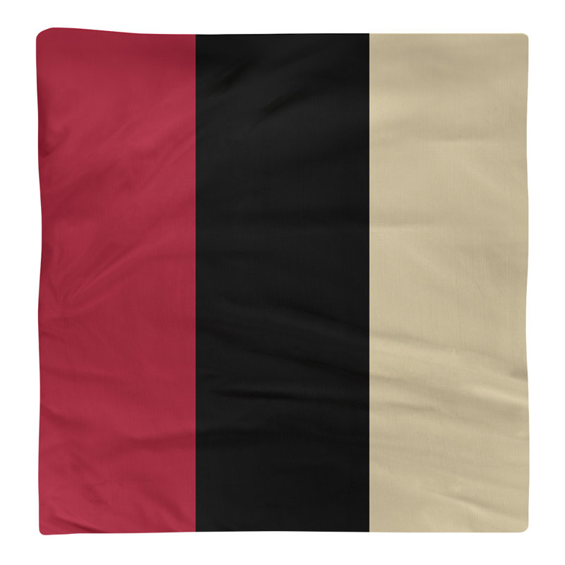 Serviette de coton 22 po arizona, Rouge Sedona / noir / sable de Sonora