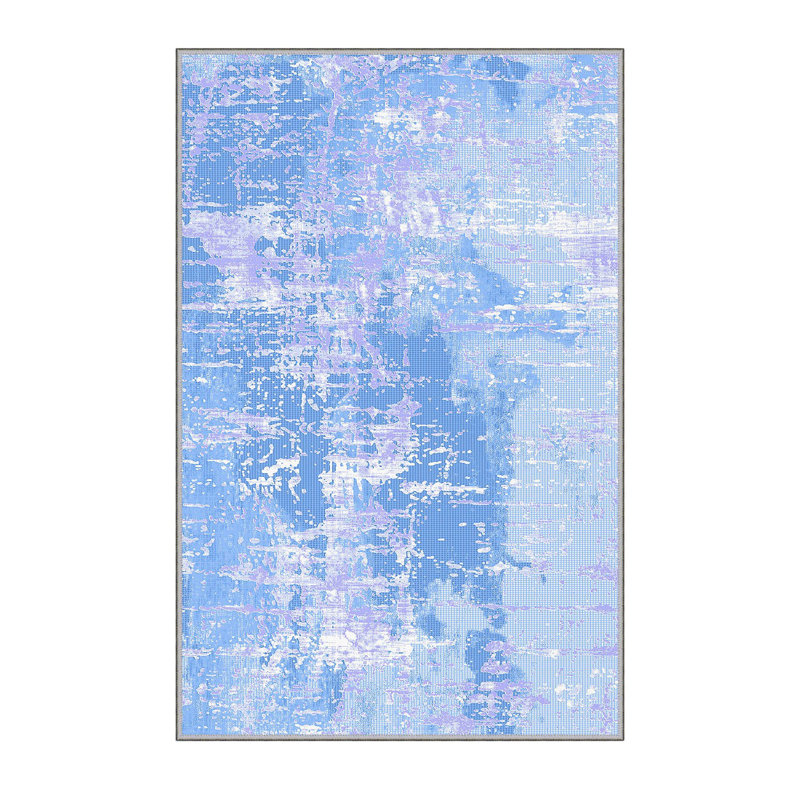 Premium 3D Printed Area Rug, 100% Polyester, Antibacterial, Non-Slip PVC Felt Bottom | 8 mm Pile Height, Machine Washable, Durable & Stylish for Living Room, Bedroom, & Home Décor