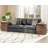 Set of 2 End Table with Charging Station,Side Sofa Table with Drawers, Nightstand with Power Outlets-2001737556