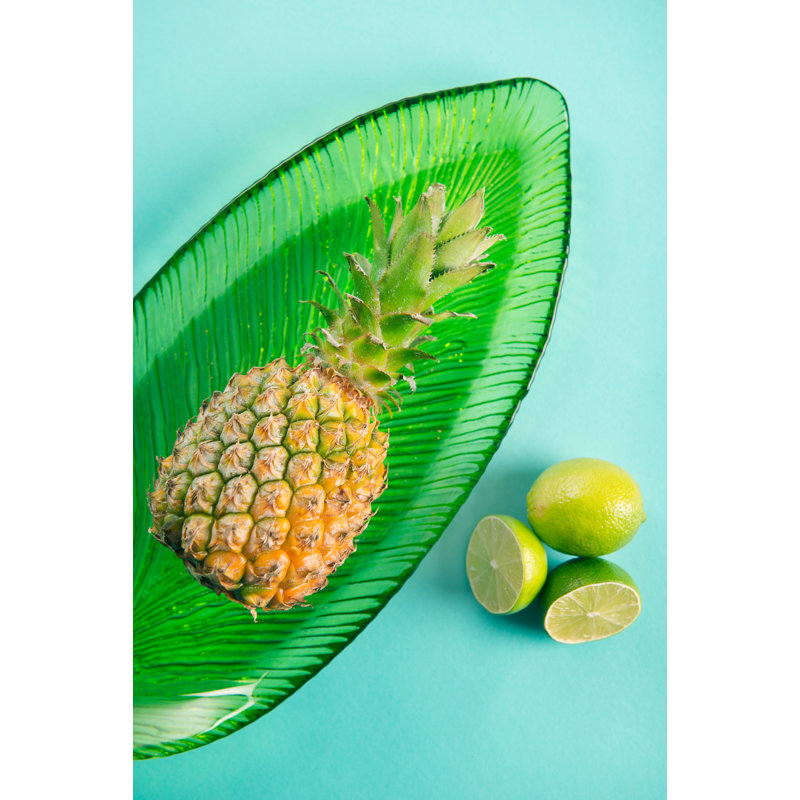 Tropical 30cm Glass Side Plate