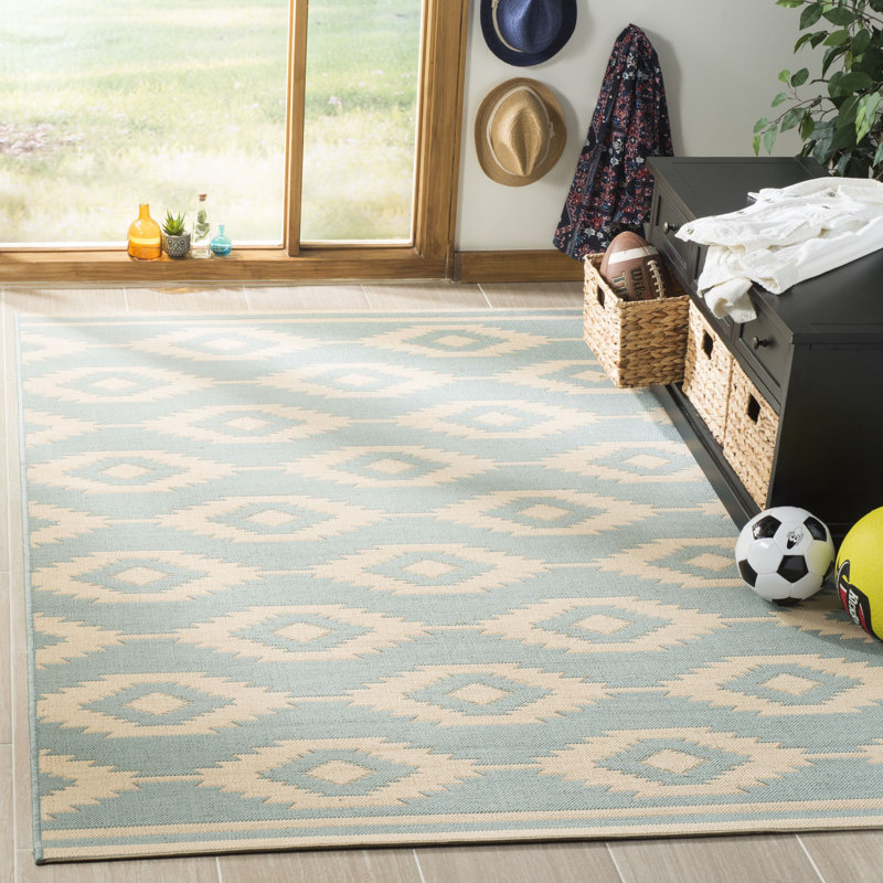Martinez Southwestern Indoor/Outdoor Area Rug, Rectangle 8' x 10'