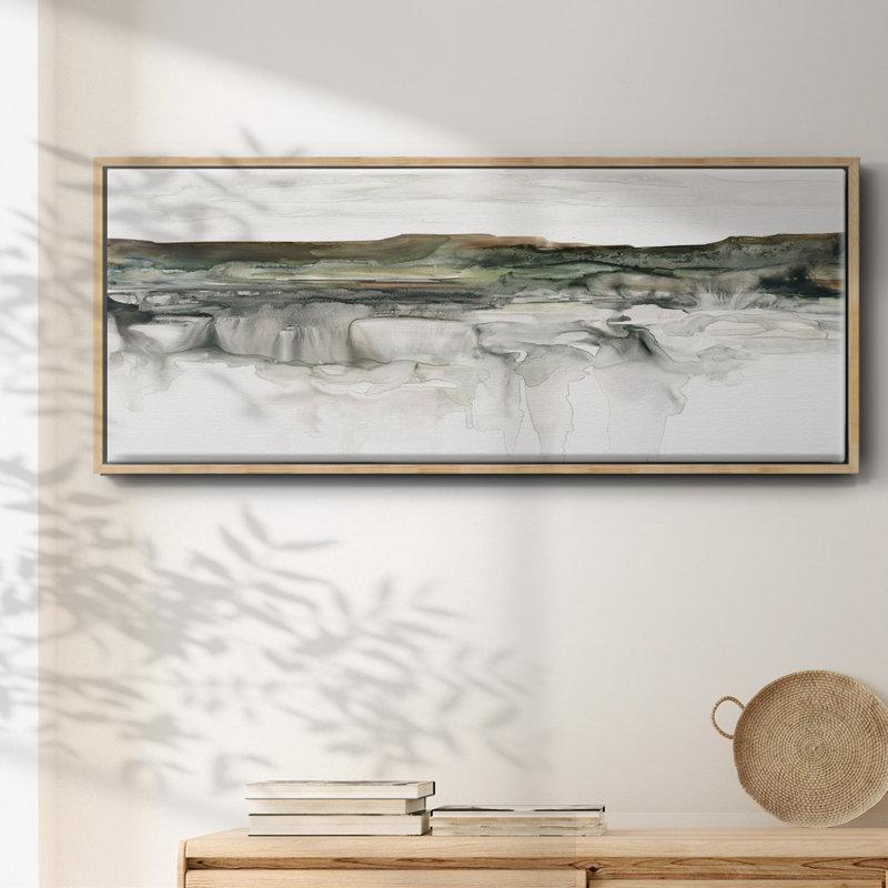 River Flow - toile encadrée, H 20 po x l 50 po