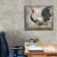 «Gold Lace Rooster B» par Jean Plout, art mural sur toile-1050753427