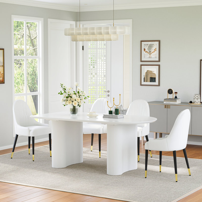 Ifra Dining Table, 29.5"H x 31.5"W x 70.87"L