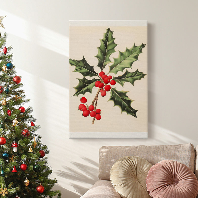 Art des Fêtes de Noël - Toile tendue avec châssis - Série 2-XXIII, H 60 po x l 40 po