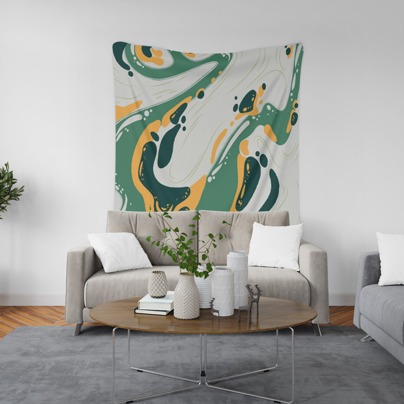 Tapisserie murale, H 88 po x l 104 po