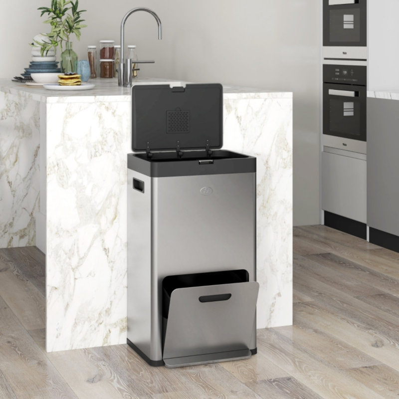 Stainless Steel Kitchen Trash Can