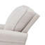 Chaise berçante en tissu