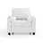 Convertible Beige Corduroy Tufted Sofa Bed Chair 3-In-1 Pull Out Multi-Functional Sleeper Single Chair Bed With 2 Soft Pillows, USB Outlet and  Cup Holder-1354231490