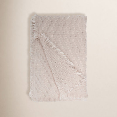 Delphine Acrylic Hand Woven Throw Blanket