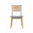 Upholstered Solid Wood Ladder-Back Dining Chair-999156181