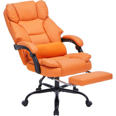 Chaise de bureau avec repose-pieds