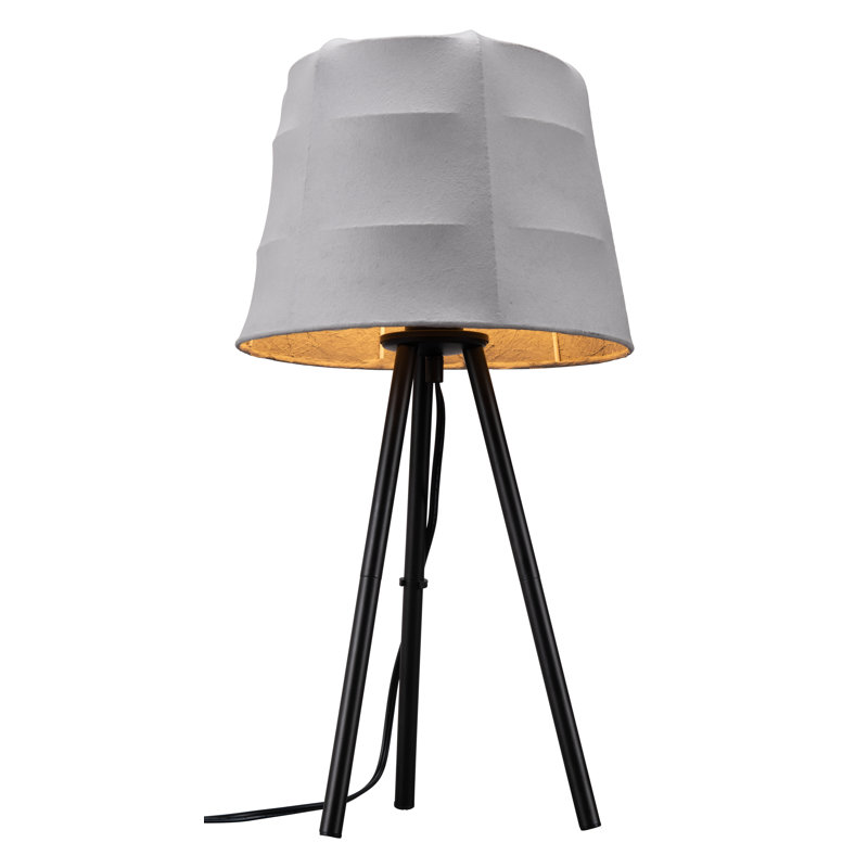 Lampe de table Mozzi grise et noire