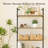 StorageWorks Scalloped Edge Wicker Basket, Scalloped Woven Basket for Organizing, Nursery Basket with Built-in Handles, Storage Basket for Décor, Seagrass Wicker Basket for Shelves-1720000361
