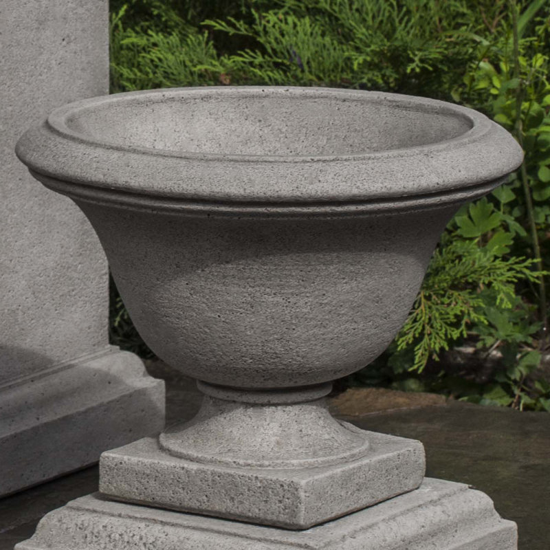 Moreland Urn Planter, Natural, 10.5" H x 14" W x 14" D