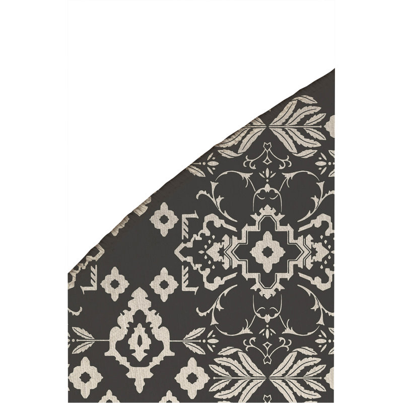 Tapis d'extérieur Block, Rond 5 pi