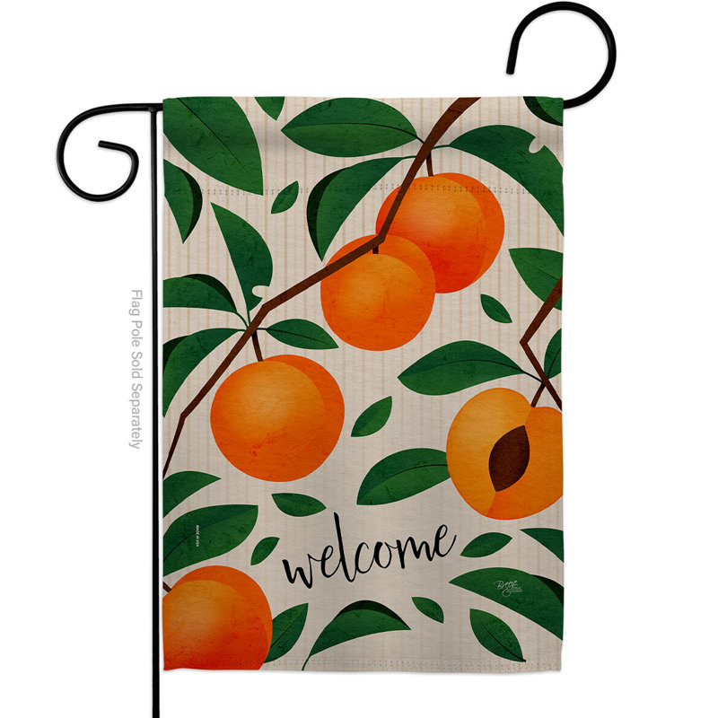 Double Sided Polyester Garden Flag, 19" H x 13" W