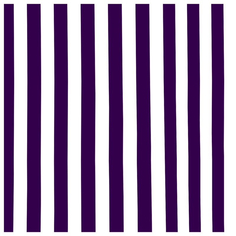 Purple White Stripes Bedding Stripes Bedspread Pattern, Queen