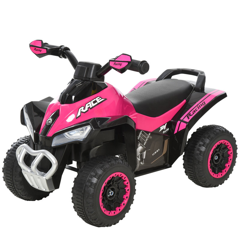 HOMCOM No Power Ride on Car Toddler Kids Walker for 18-36 Months, Pink
