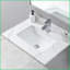Comptoir de meuble-lavabo 31 po avec lavabo encastré en céramique & amp; Dosseret - Montary | Pierre frittée | Blanc
