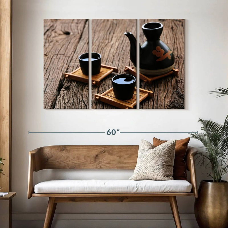Yarlin Traditional Sake, 32" H x 50" W