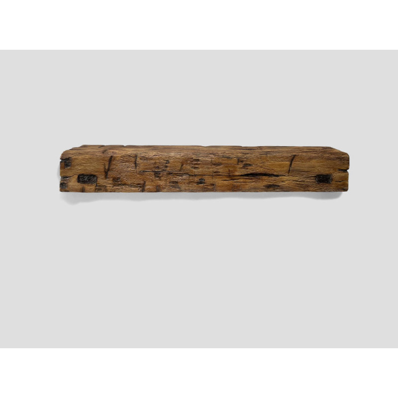 59.5 Inch Faux Wood Fireplace Mantel Shelf