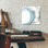 Art mural en verre Wrought Studio ™ «Cyclical 2» par Chris Paschke